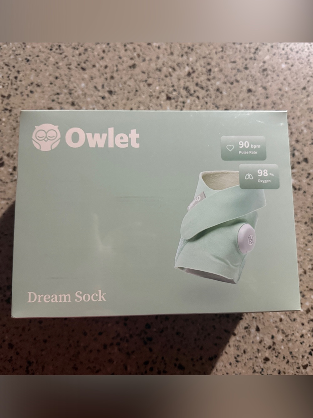 Owlet Dream Sock Baby Monitor Sock in Mint